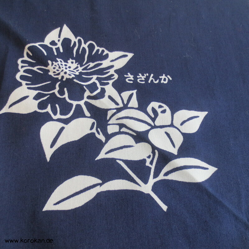 großes Furoshiki Baumwoll Japan Tragetuch, Botanik