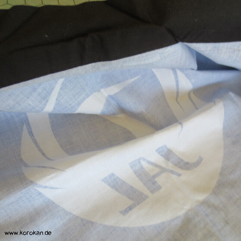 japanische Happi Arbeits Baumwoll Jacke, JAL Kranich Airline