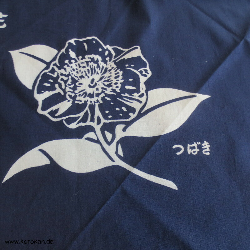 großes Furoshiki Baumwoll Japan Tragetuch, Botanik
