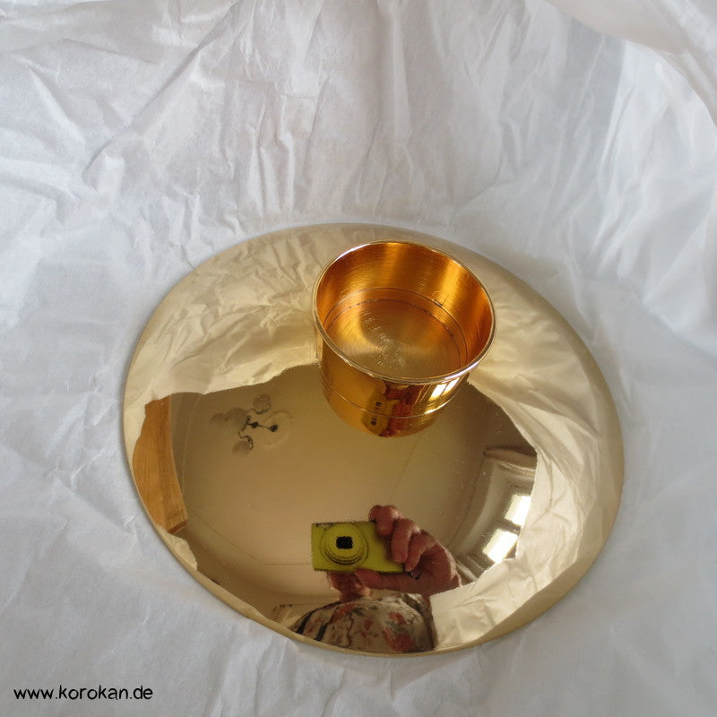 flache 24 K vergoldete Schalen - Sakazuki, Varianten