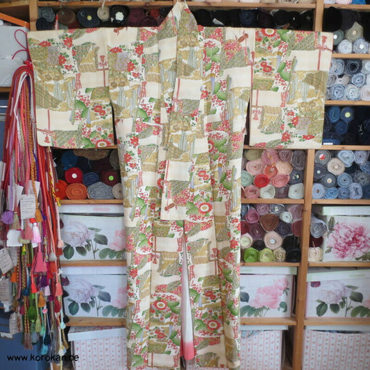 Tagasode, hängende Kimono Ärmel Komon