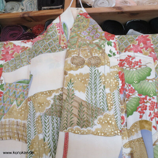 Tagasode, hängende Kimono Ärmel Komon