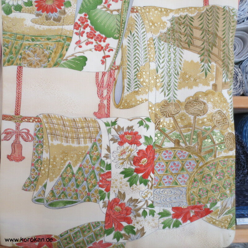 Tagasode, hängende Kimono Ärmel Komon