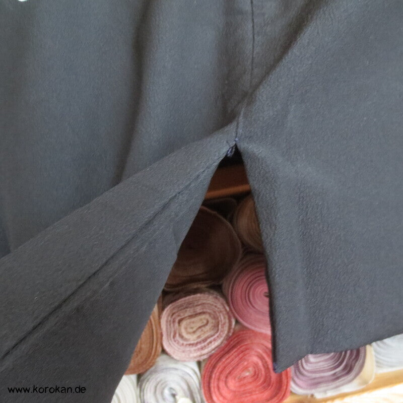 Mustermon Hitoe Tomesode Crepe Kimono, zwitter