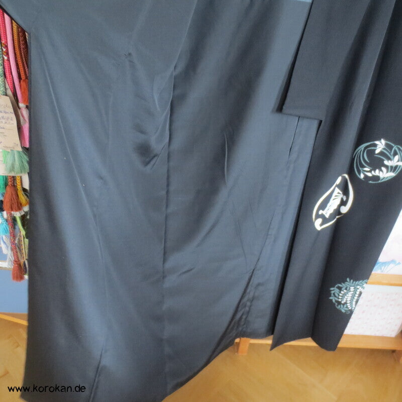 Mustermon Hitoe Tomesode Crepe Kimono, zwitter