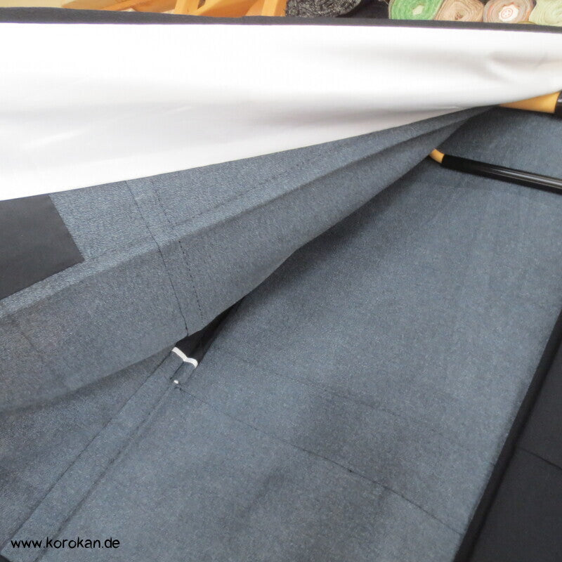 Mustermon Hitoe Tomesode Crepe Kimono, zwitter