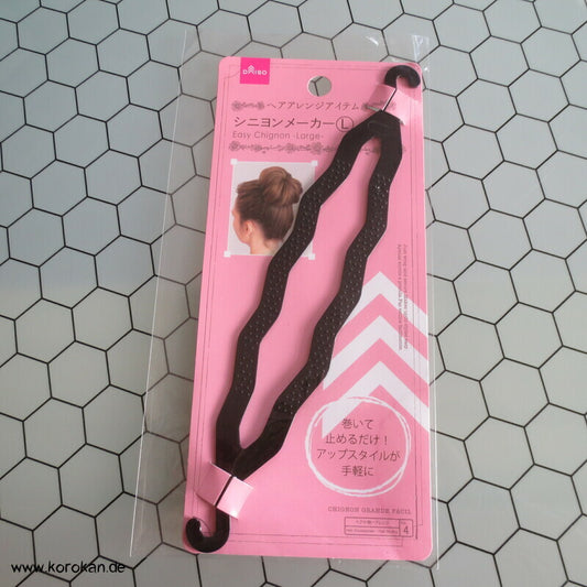 Chignon Twist, japanischer Haarknoten Hilfe