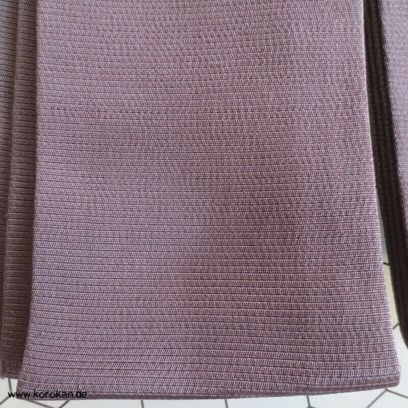 Kaku Seiden Obi Kimono Gürtel braun Rips