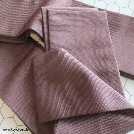 Kaku Seiden Obi Kimono Gürtel braun Rips