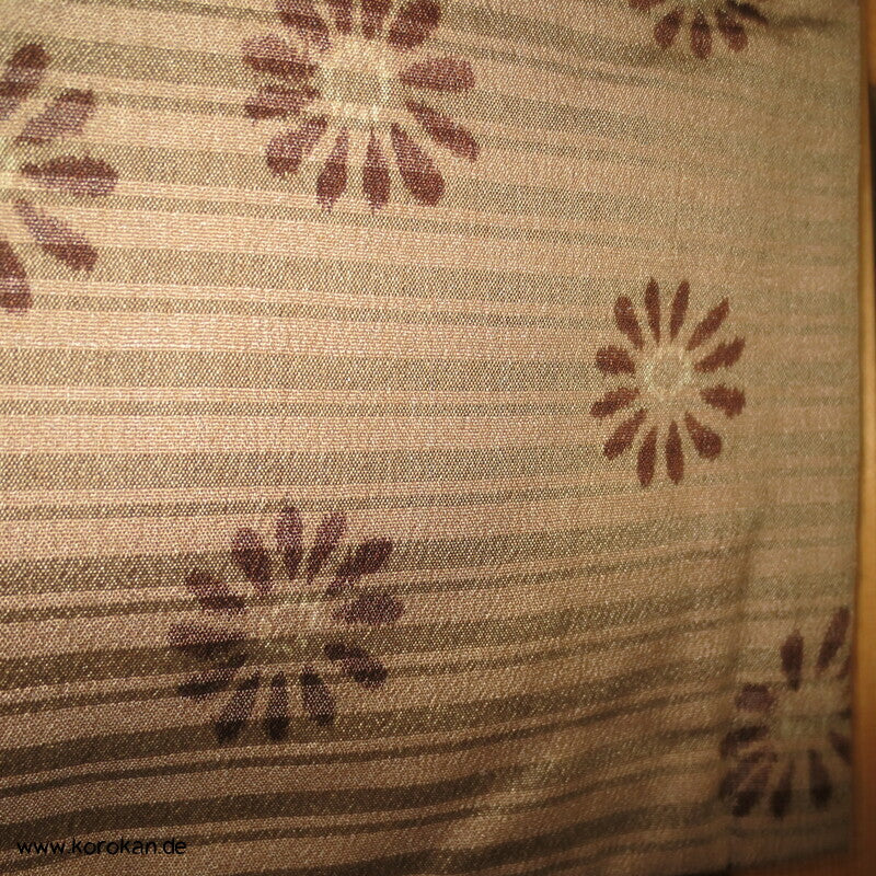 Chrysanthemen Haori Kimonojacke , Meisen Seide, Himo