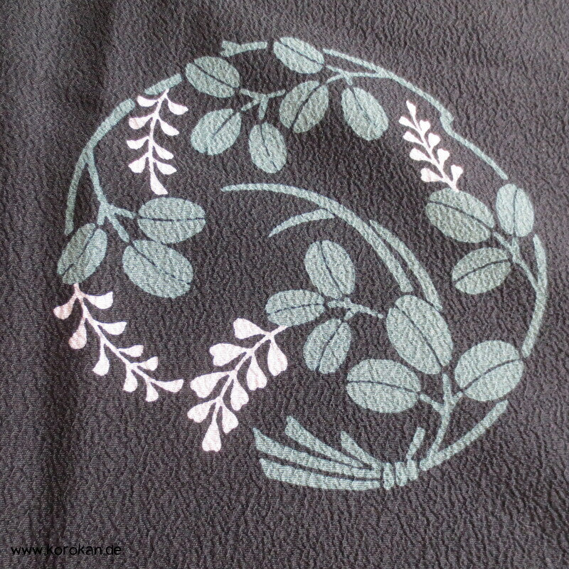 Mustermon Hitoe Tomesode Crepe Kimono, zwitter