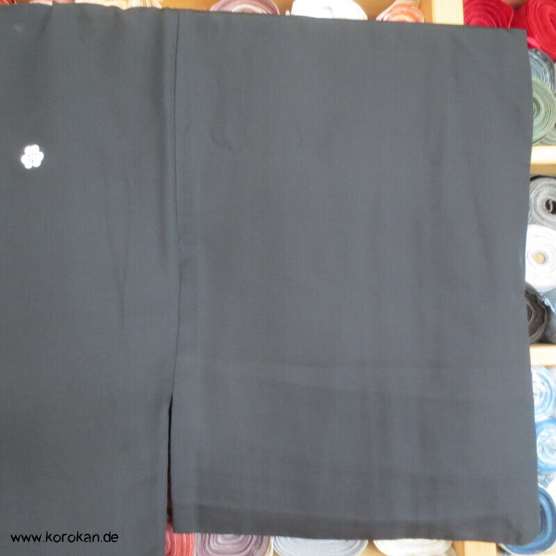 Hitoe Mofuku Seidencrepe Kimono, fein und weich, 5 Mon