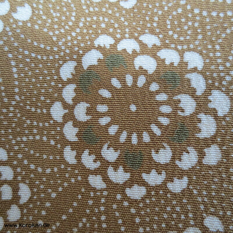 Edo Komon Mille Fleur Komon Seidencrepe Kimono - unbenutzt
