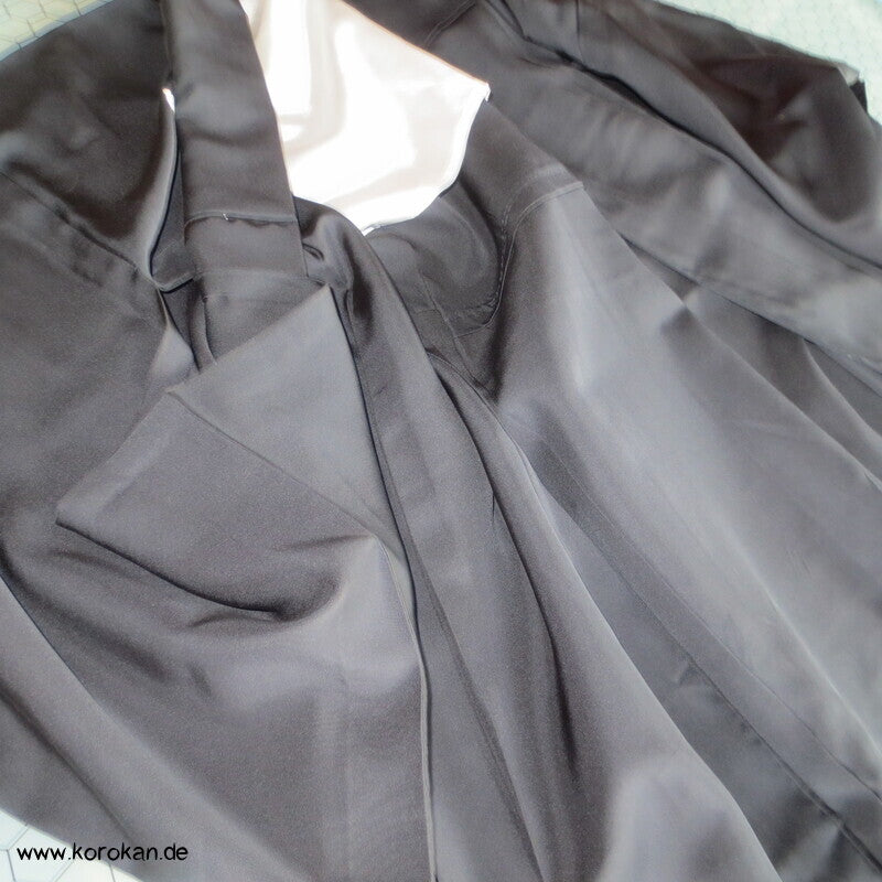 Hitoe Mofuku Seidencrepe Kimono, fein und weich, 5 Mon