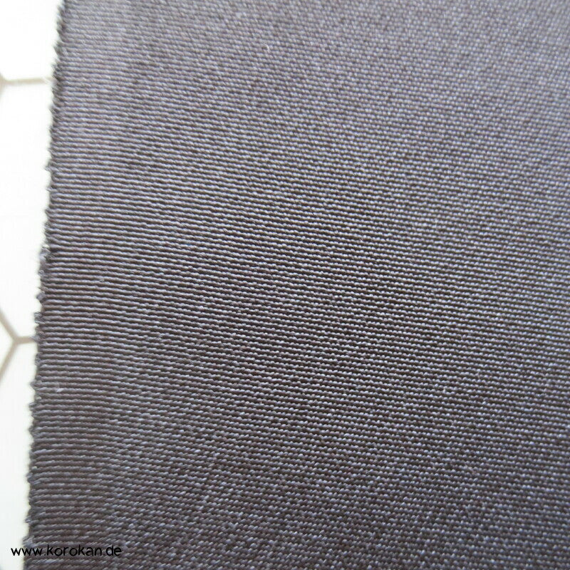 schwarzer Seidencrepe Tanmono für Mofuku Kimono, mit Etiketten