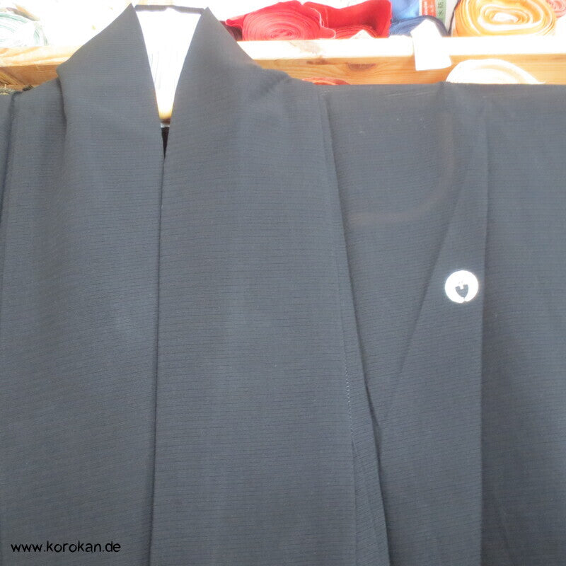 Mofuku 5 Mon formeller Kimono aus Rho gewebter Seide