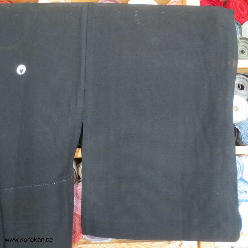 Mofuku 5 Mon formeller Kimono aus Rho gewebter Seide