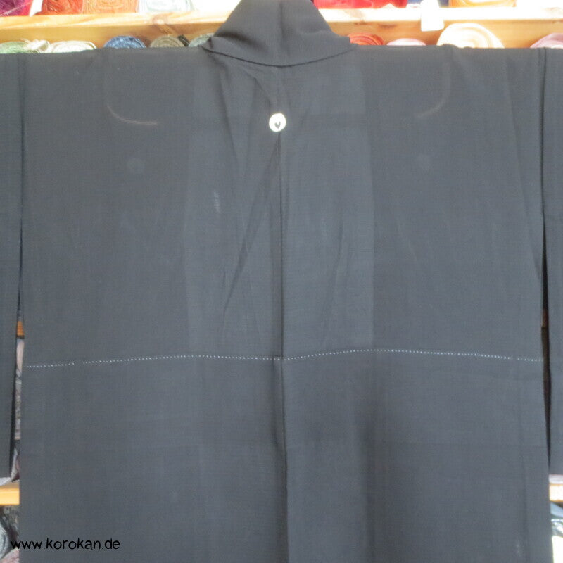Mofuku 5 Mon formeller Kimono aus Rho gewebter Seide