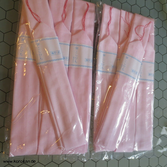 rosa Koshi Himo - Bindeband, Baumwolle / Polyester, neu mit Etikett