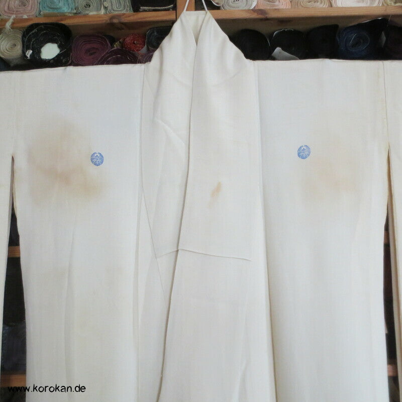 Furisode ? Nakagi? antiker Kimono, leicht mit Mandarinenten