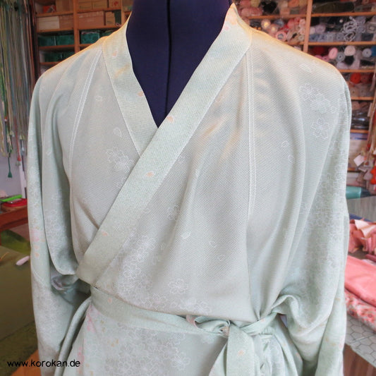 Wickelhemd / Tunika reine Kimono Seide, Zero Waste