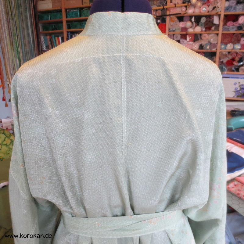Wickelhemd / Tunika reine Kimono Seide, Zero Waste