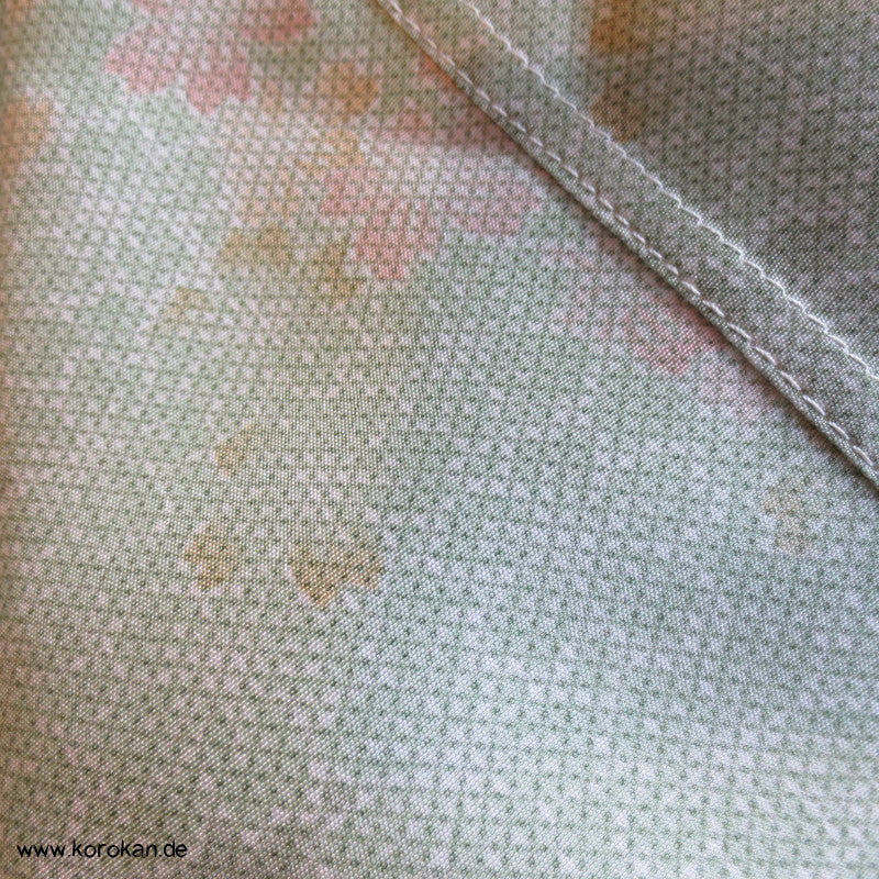 Wickelhemd / Tunika reine Kimono Seide, Zero Waste