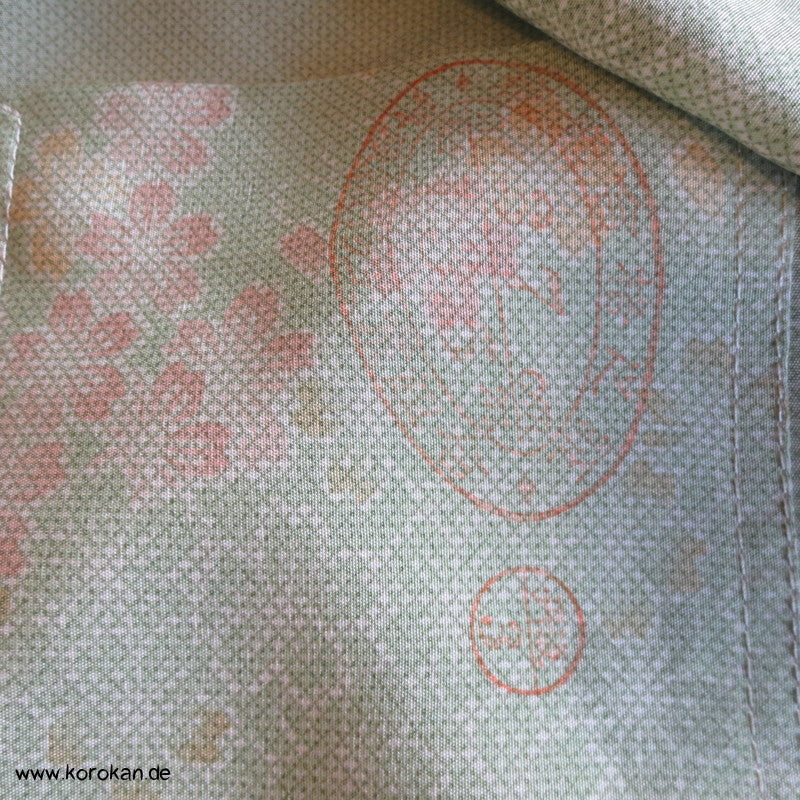 Wickelhemd / Tunika reine Kimono Seide, Zero Waste