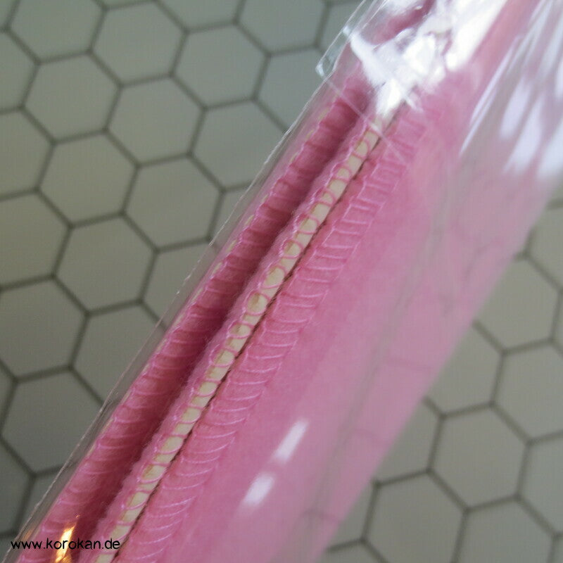 elastischer Klettverschluss rosa Datejime Unterkimono Obi
