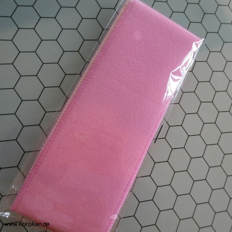 elastischer Klettverschluss rosa Datejime Unterkimono Obi