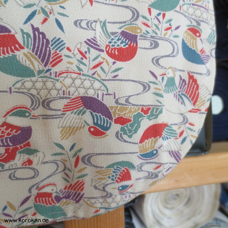 großer kleine Mandarinenten Komon Kimono
