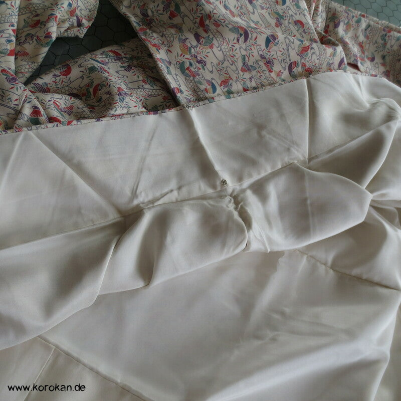 großer kleine Mandarinenten Komon Kimono
