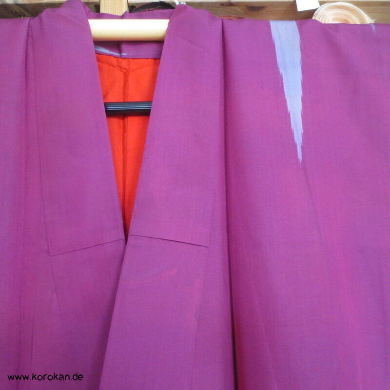 Meisen Seiden Komon Kimono, Yabane Pfeilmuster