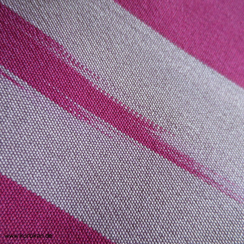 Meisen Seiden Komon Kimono, Yabane Pfeilmuster