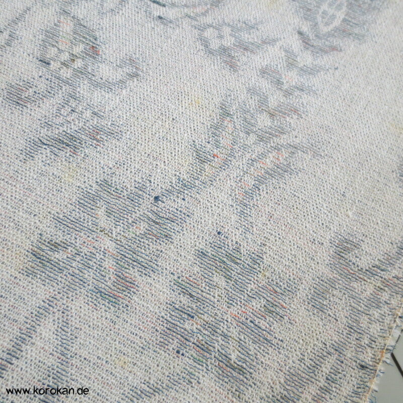 geometrischer Kimono Wolljacquard