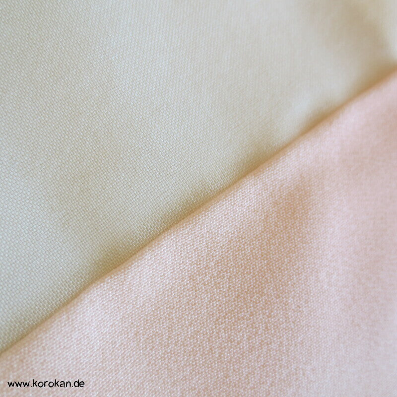 Kikko Seide Juban Unterkimono, apricot Kragen