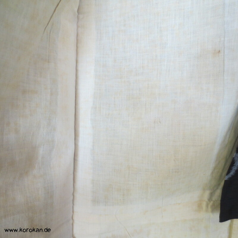 Japan Art Deco Tachibana Arabesken Meisen Seiden Kimono