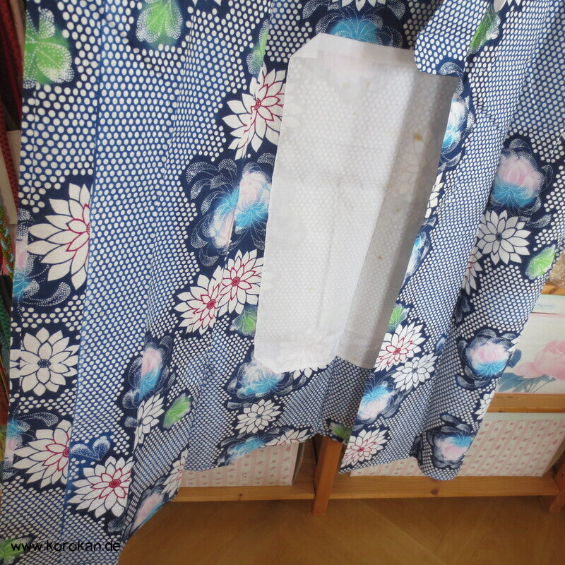 handgenähter japanischer Yukata Kimono, Chrysanthemen