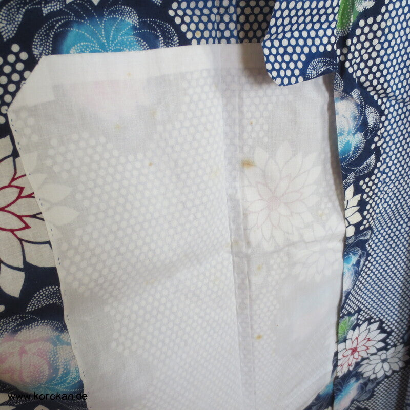 handgenähter japanischer Yukata Kimono, Chrysanthemen