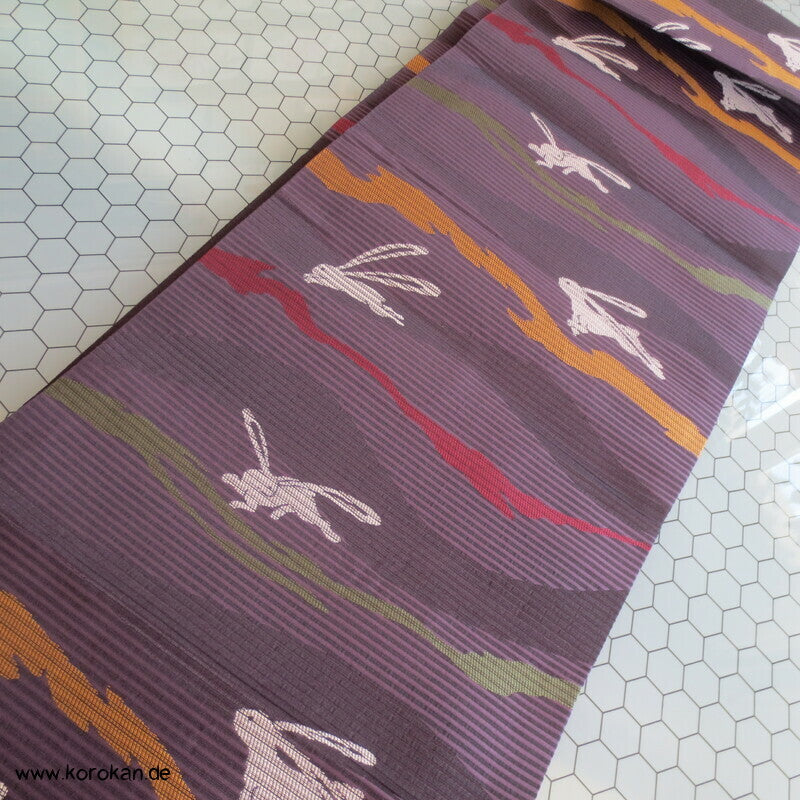 Follow the White Rabbit Neuer Fukuro Obi