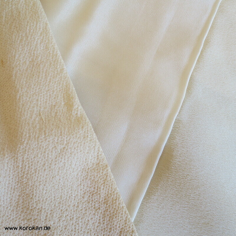 Bambus, Blüten, Goldstickerei Homongi Kimono