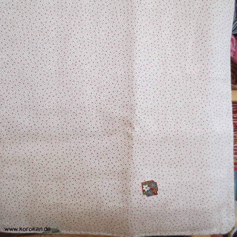 Punkte und Shikishi Seidendamast Komon Kimono