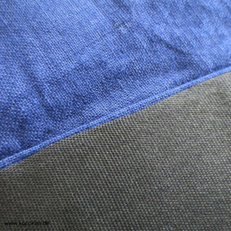 Habutai Seide Montsuki formeller Männer Kimono, 5 Mon