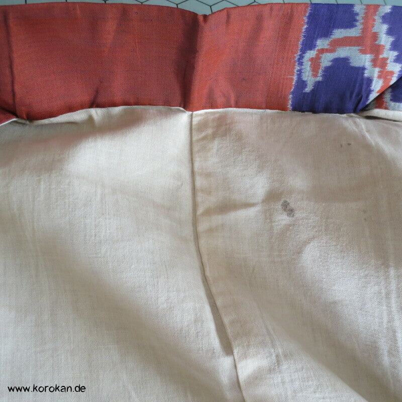 wild bunter Meisen japanischer Art Deco Kimono, nur Material