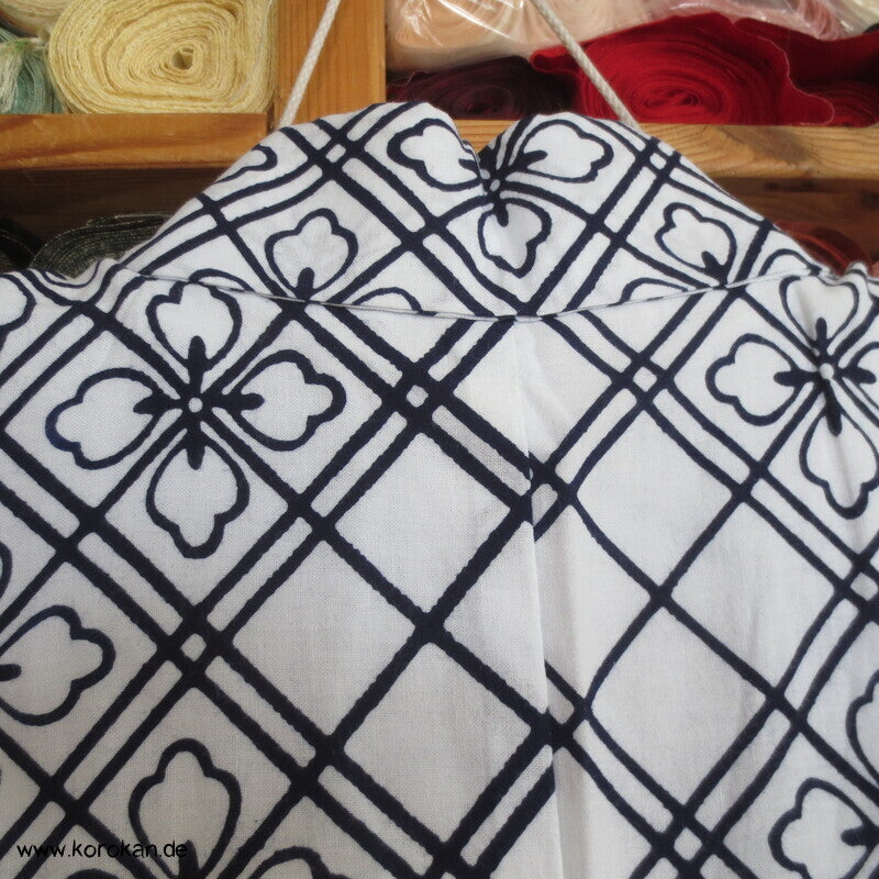hausgemachter Yukata Baumwoll Kimono Schmetterlinge