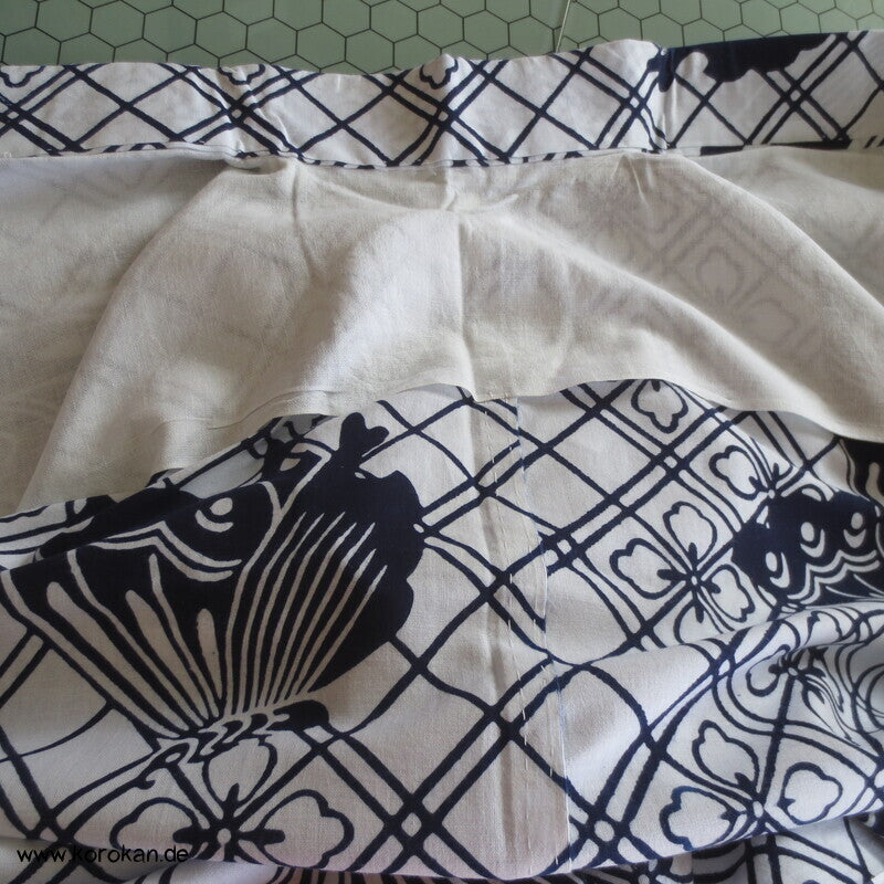 hausgemachter Yukata Baumwoll Kimono Schmetterlinge