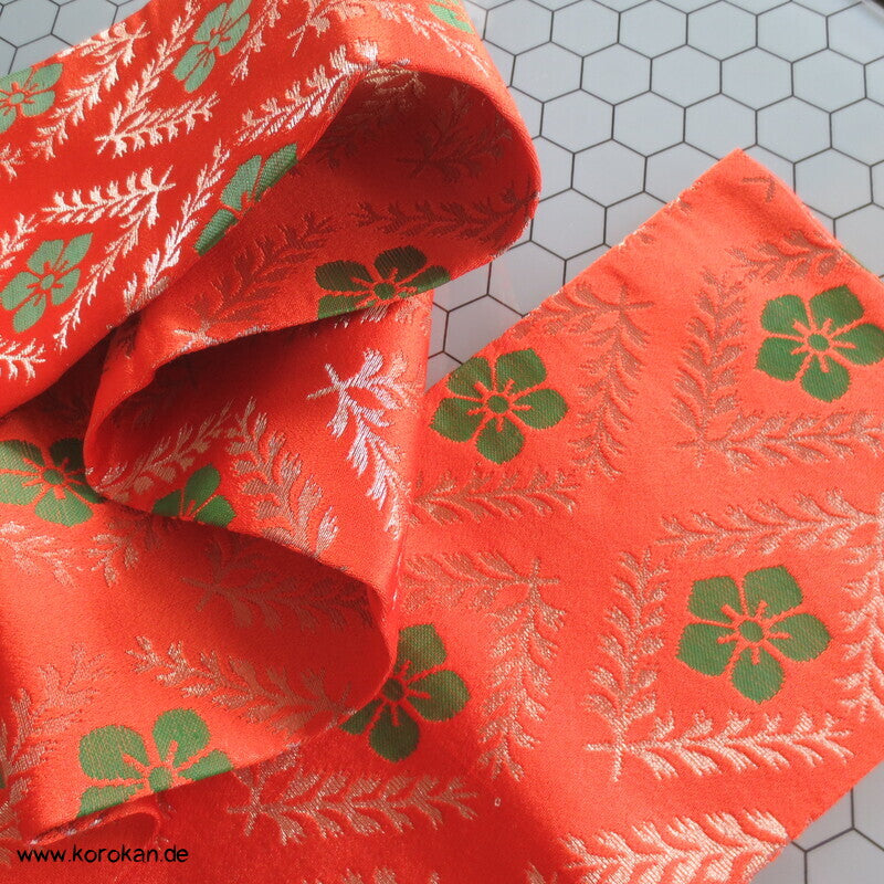 japanischer Han Haba Kimono Gürtel Diamantrauten
