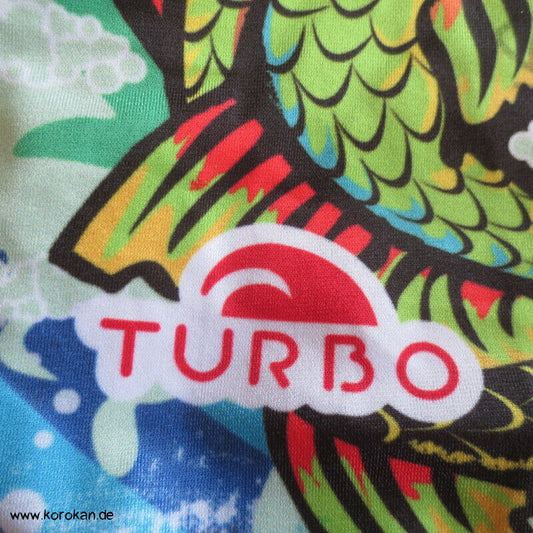 Sport Badeanzug von Turbo mit Koi und Japan Motiven