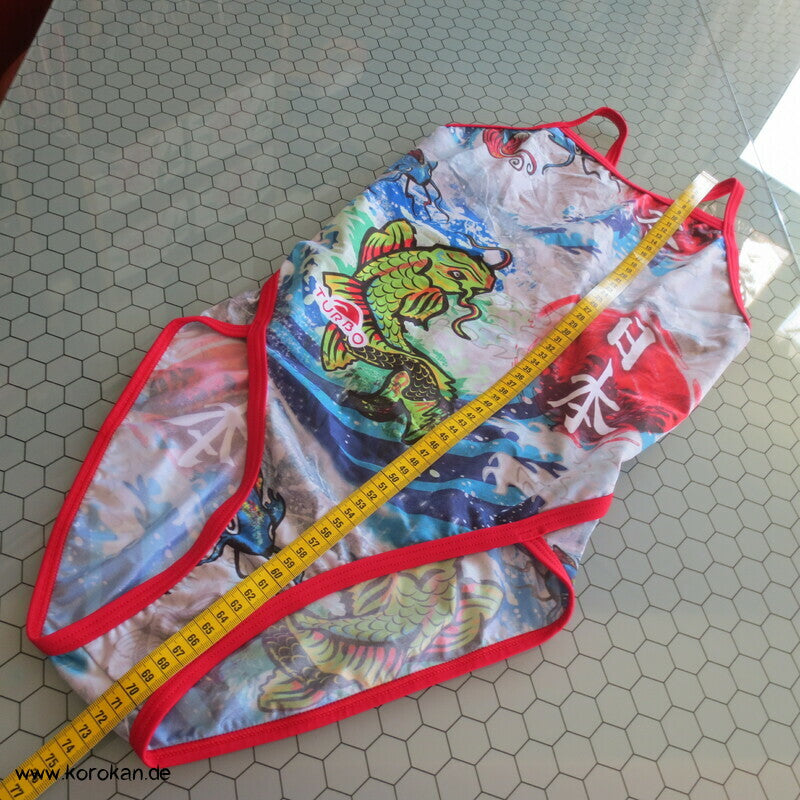 Sport Badeanzug von Turbo mit Koi und Japan Motiven