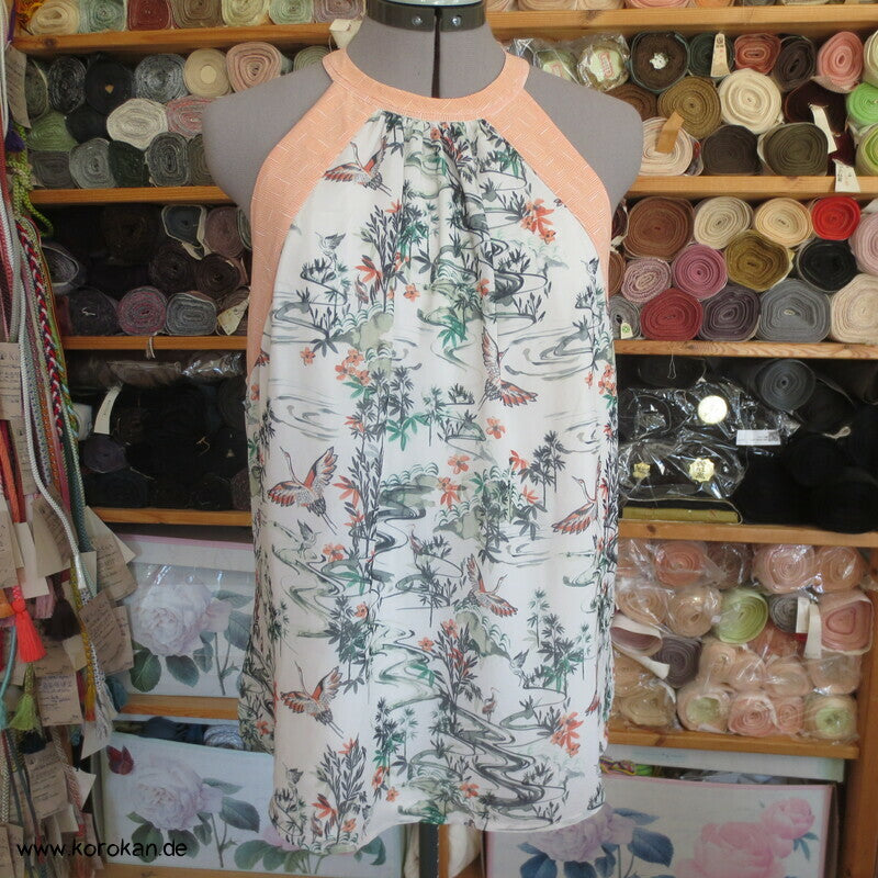 Kraniche im Flug Neckholder Top